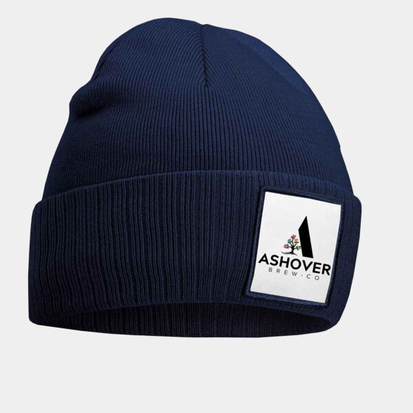 BB337R - Beechfield Appliqué Patch Beanie Thumbnail